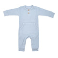 Three Little Tots Baby Ribbed Playsuit with Pockets