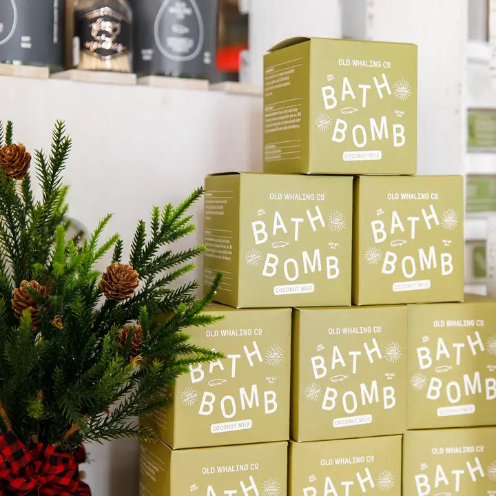 Old Whaling Company Coconut Milk Bath Bomb