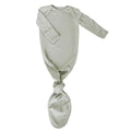 Marlowe & Co Mint Sage Organic Cotton Knotted Gown
