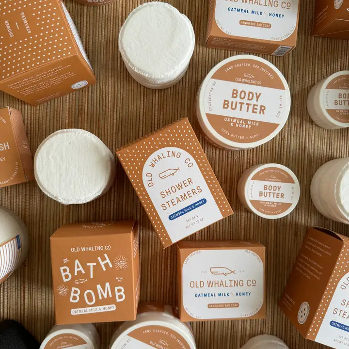 Old Whaling Company Oatmeal Milk & Honey Bath Bomb