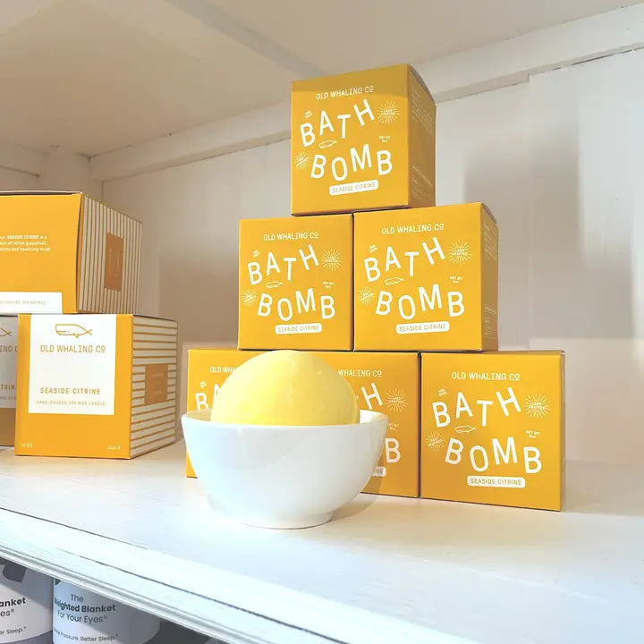 Old Whaling Company Seaside Citrine Bath Bomb