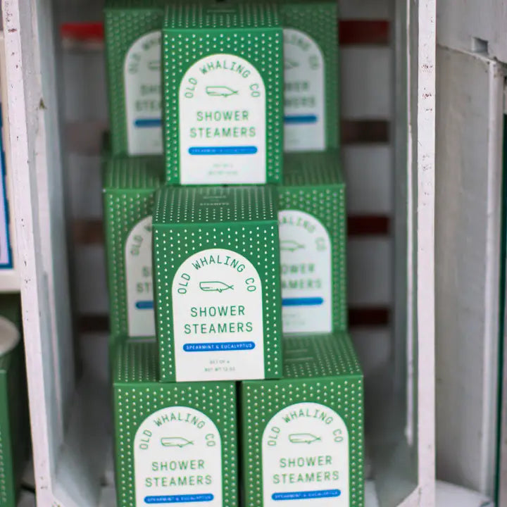 Old Whaling Company Spearmint & Eucalyptus Shower Steamers
